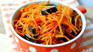 Рецепт Баклажаны жареные с луком и морковью