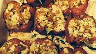 Рецепт Болгарские перцы, запеченные с сыром