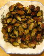 Брюссельская капуста печеная в духовке