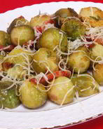 Брюссельская капуста с беконом