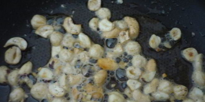 Рецепт брюссельская капуста с орехами