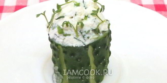 Рецепт фаршированные огурцы