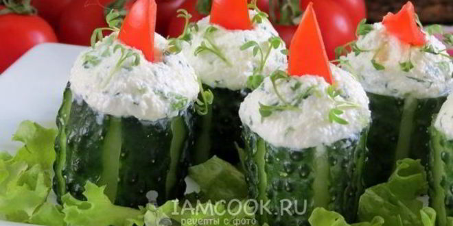 Рецепт фаршированные огурцы
