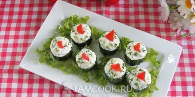 Рецепт фаршированные огурцы