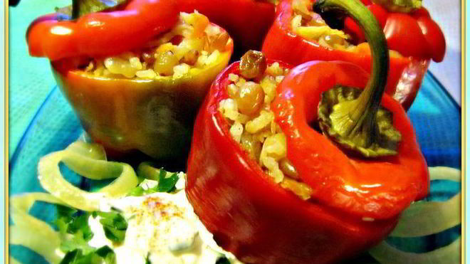 Рецепт Фаршированные перцы из долины Тисы