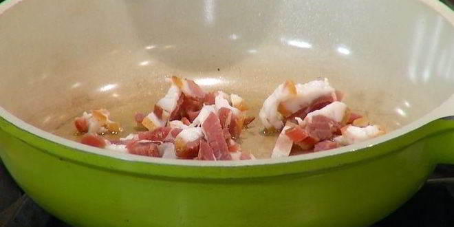 Рецепт фасоль с грибами и шалфеем