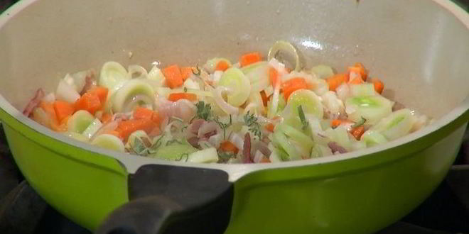 Рецепт фасоль с грибами и шалфеем