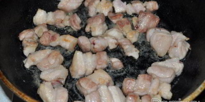 Рецепт фасоль с мясом в томате