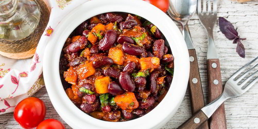 Как приготовить фасоль с яблоками и копченой паприкой