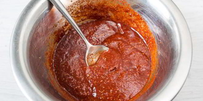 Рецепт фасоль с яблоками и копченой паприкой