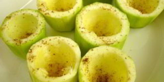 Рецепт кабачки, фаршированные фаршем и запеченные в духовке