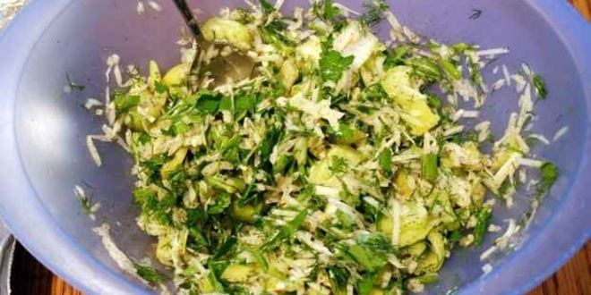 Рецепт кабачки плакия