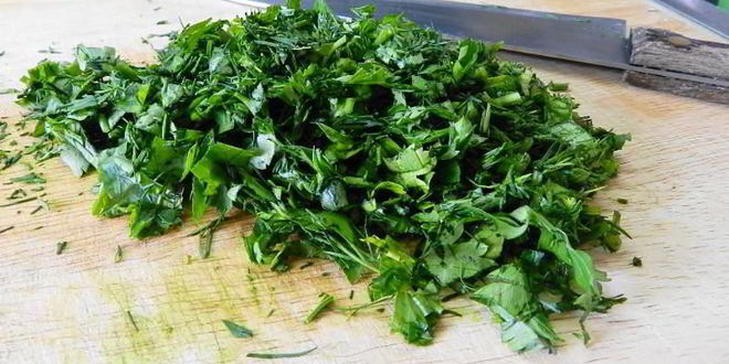 Рецепт кабачки по-грузински с грецкими орехами