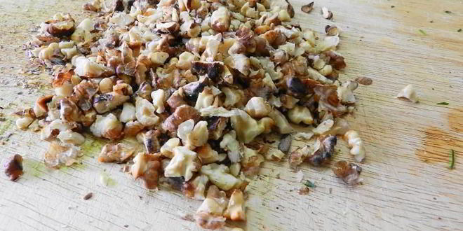 Рецепт кабачки по-грузински с грецкими орехами