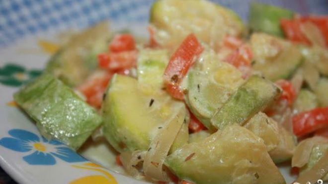 Рецепт Кабачки в мультиварке