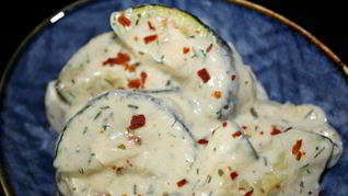 Рецепт Кабачки в сметане