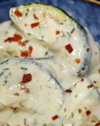 Кабачки в сметане