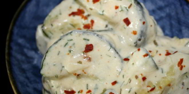 Рецепт кабачки в сметане