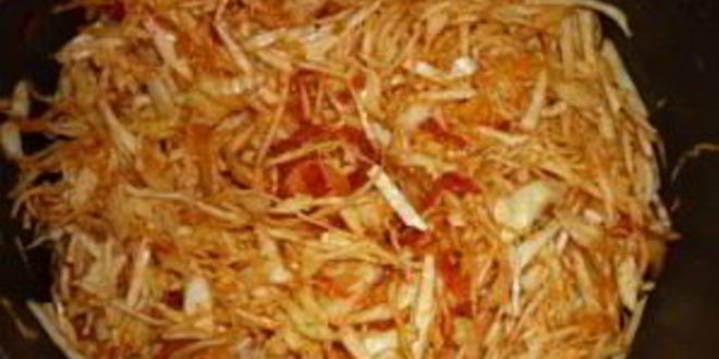 Рецепт капуста с фасолью в мультиварке