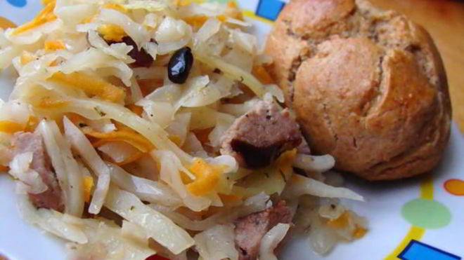 Рецепт Капуста томленная в собственном соку