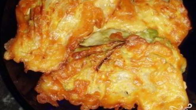 Рецепт Капуста в кляре