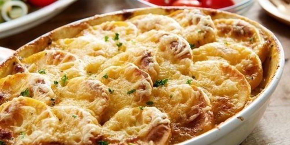 Как приготовить картофельный гратен с мясным фаршем