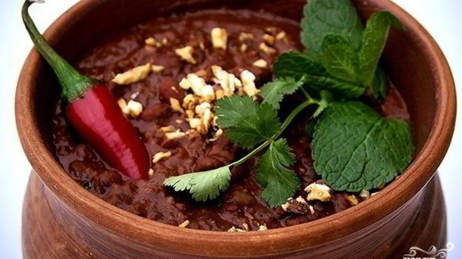 Рецепт Лобио из красной фасоли консервированной