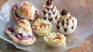 Рецепт Лук, запеченный с сыром