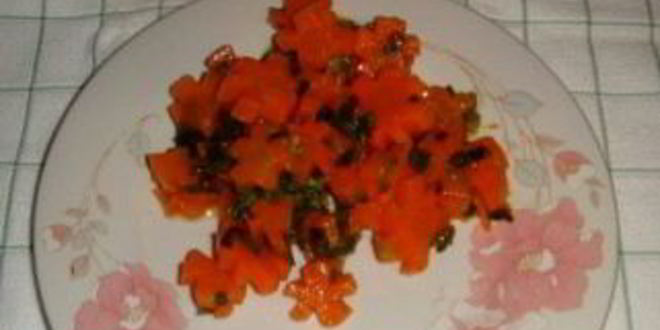 Рецепт морковь, тушеная с луком