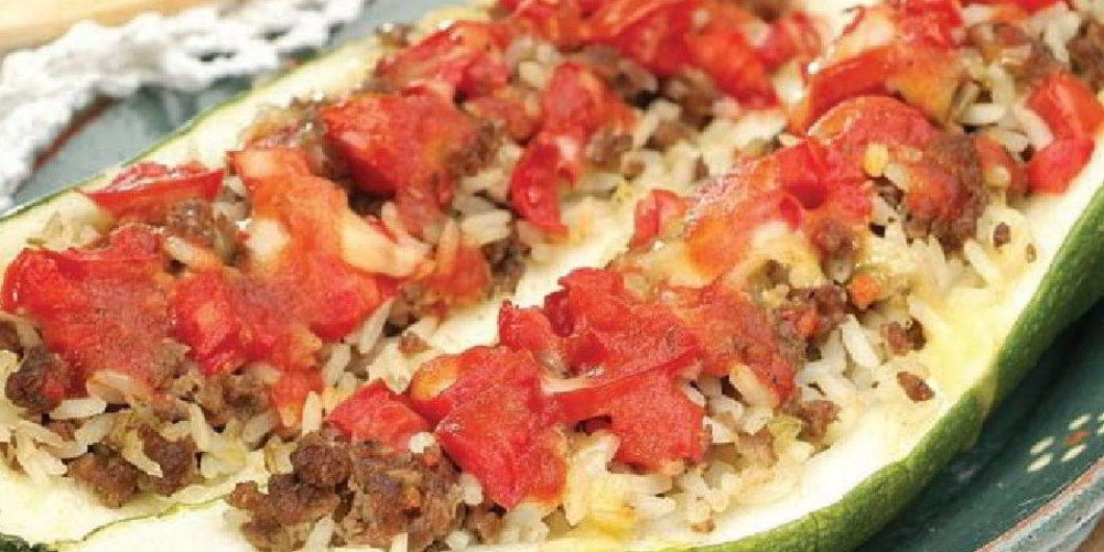 Как приготовить нежные кабачки с начинкой