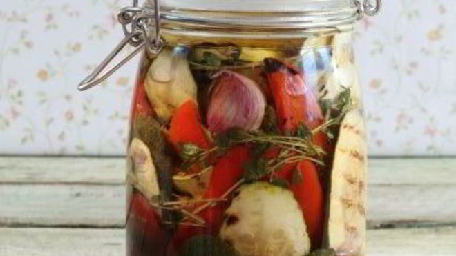 Рецепт Овощи-гриль в маринаде