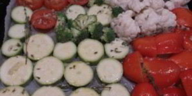 Рецепт овощи на гриле в духовке