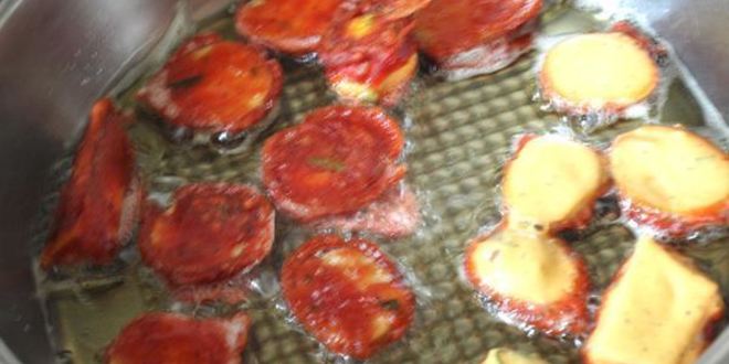 Рецепт овощей в кляре