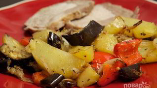 Рецепт Овощи, запеченные в духовке