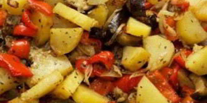 Рецепт овощи, запеченные в духовке