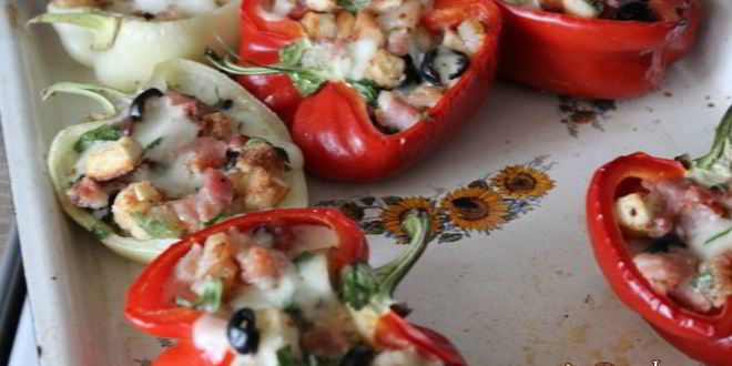 Рецепт паприка фаршированнная итальянские мотивы