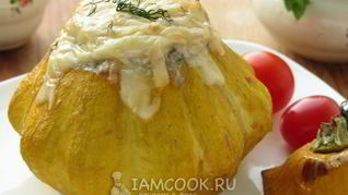 Рецепт Патиссоны фаршированные