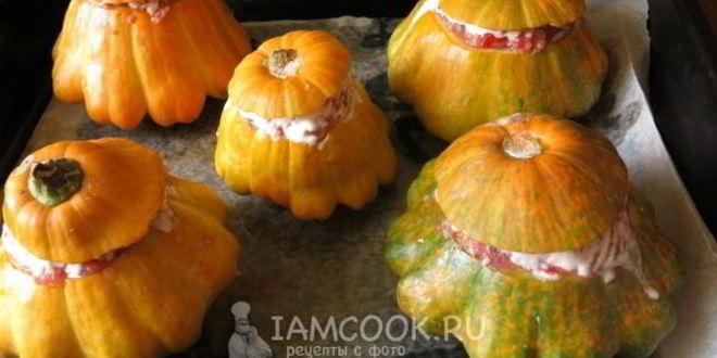 Рецепт патиссоны фаршированные