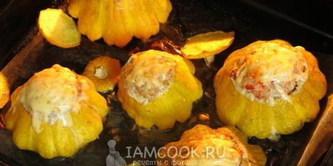 Рецепт патиссоны фаршированные