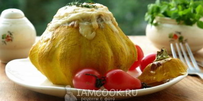 Рецепт патиссоны фаршированные