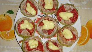 Рецепт Печеные кабачки