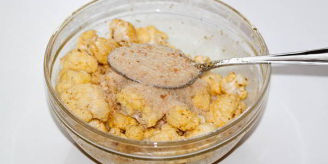 Рецепт пикантная цветная капуста