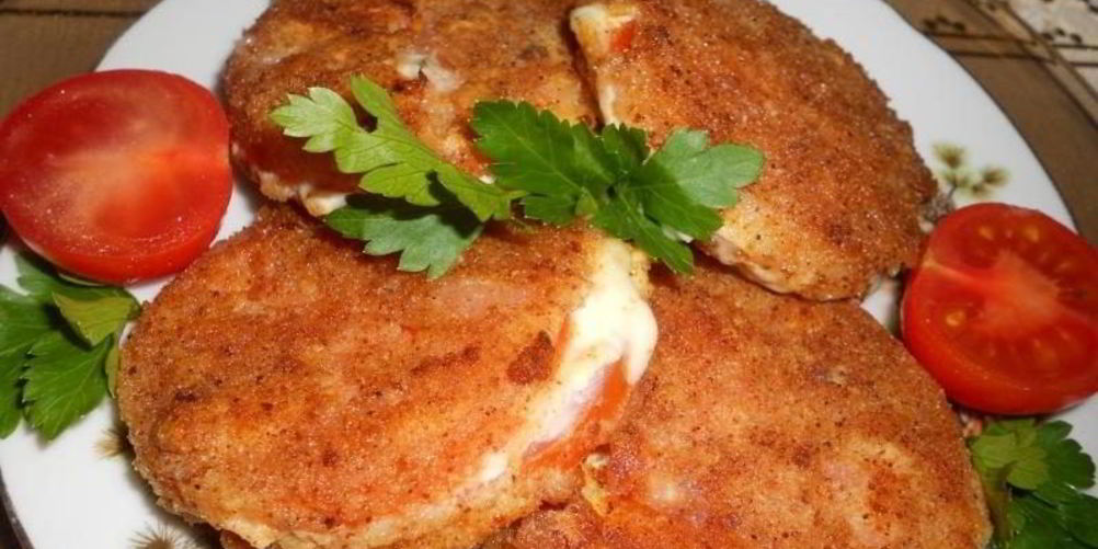 Как приготовить помидоры жареные