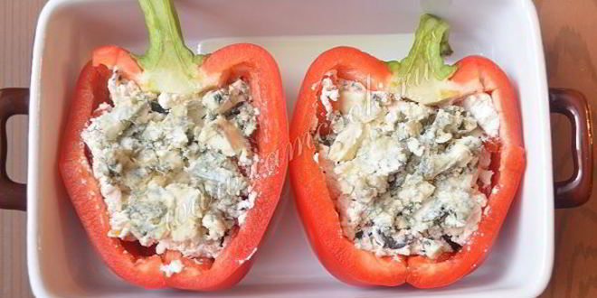 Рецепт праздничный фаршированный перец