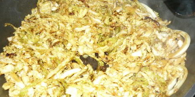 Рецепт савойская капуста с вустерским соусом