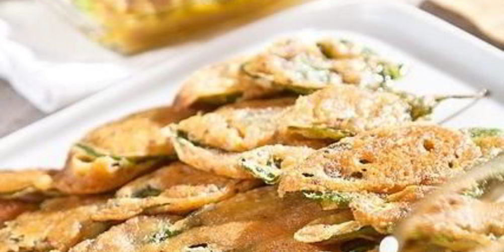 Как приготовить шпинат в кляре с соусома чатни