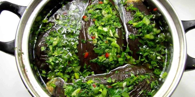 Рецепт соленые баклажаны по-армянски