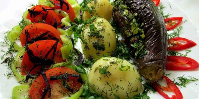 Рецепт соленые баклажаны по-армянски