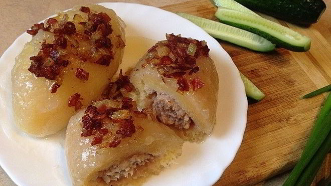 Рецепт Цеппелины литовские