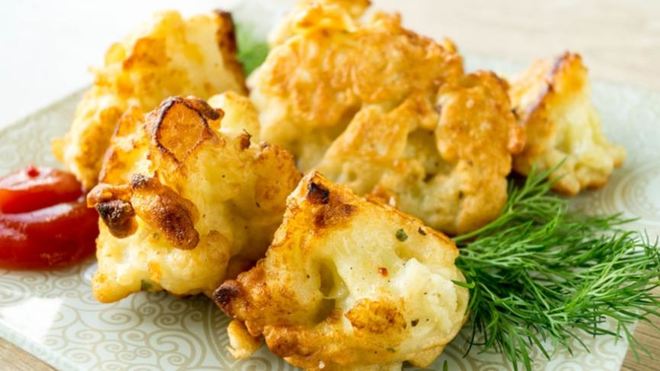 Рецепт Цветная капуста, обжаренная в кляре